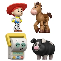 Coffret surprise de 4 mini-figurines stylisées Petites vedettes Ranch familial de Blaze Histoire de jouets 5 de Disney et Pixar