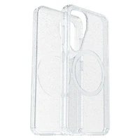 OtterBox Étui Symmetry Clear Magnets Stardust avec Teinte Bleu pour Samsung Galaxy S25