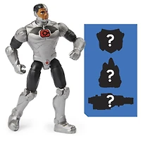 DC Comics 4-inch CYBORG Action Figure with 3 Mystery Accessories, Adventure 1