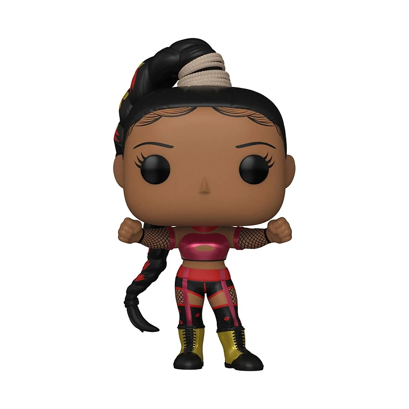 Funko Pop! WWE: Bianca Belair WM38 (Métallique) Figurine En Vinyle