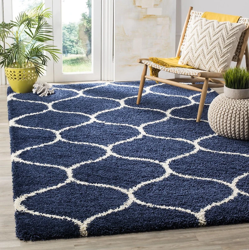 Safavieh Hudson Arline Tapis Géométrique Shag