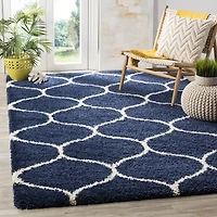 Safavieh Hudson Arline Tapis Géométrique Shag