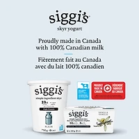 siggi's Skyr Yogurt Banana 2%, High Protein, 650g