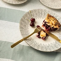 Thyme & Table Riley Collection, 12-Piece Stoneware Dinnerware Set, Dish Set