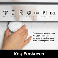 Merkury Innovations Smart Wi-Fi Flood Sensor