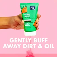 Clean & Clear, Exfoliant hydtratant, Melon d'eau, Enlève la saleté et le sébum, Nettoie et hydrate, Sans huile
