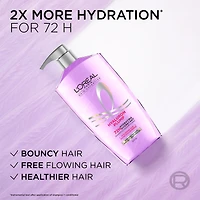 L'Oréal Paris Hyaluron Plump, Hydrating Shampoo, 828 ml, Rehydrating Shampoo, 828mL