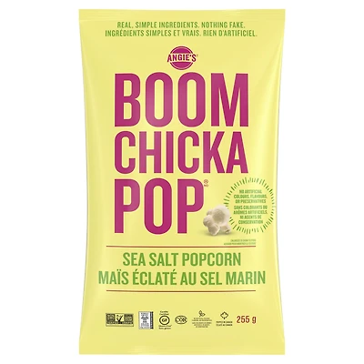 Angie’s BOOMCHICKAPOP® Sea Salt Ready-to-Eat Popcorn