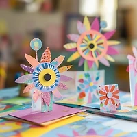 TINY HANDS Magnetic Buttons, 52 pcs, 19 mm – Kids Crafts, MAGNET 19MM 52PCS