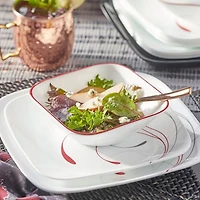 Assiette à dîner CorelleMD Carrée, 27 cm/9 po
