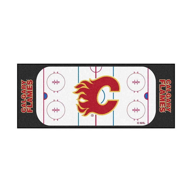 NHL - Calgary Flames Rink Runner 30"x72"