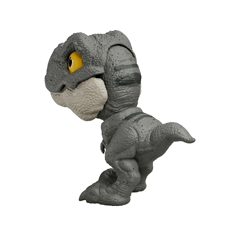 Jurassic World Mighty Little Biters Dinosaur Toy with Bite Action, Eye Change, Collectible Figure