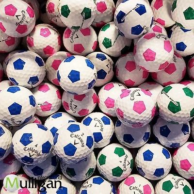 Mulligan - 48 Callaway Chrome Soft Truvis 5A Recycled Used Golf Balls