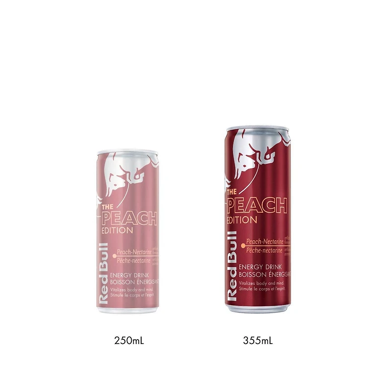Red Bull Energy Drink, Pêche-nectarine, 355ml 355 ml