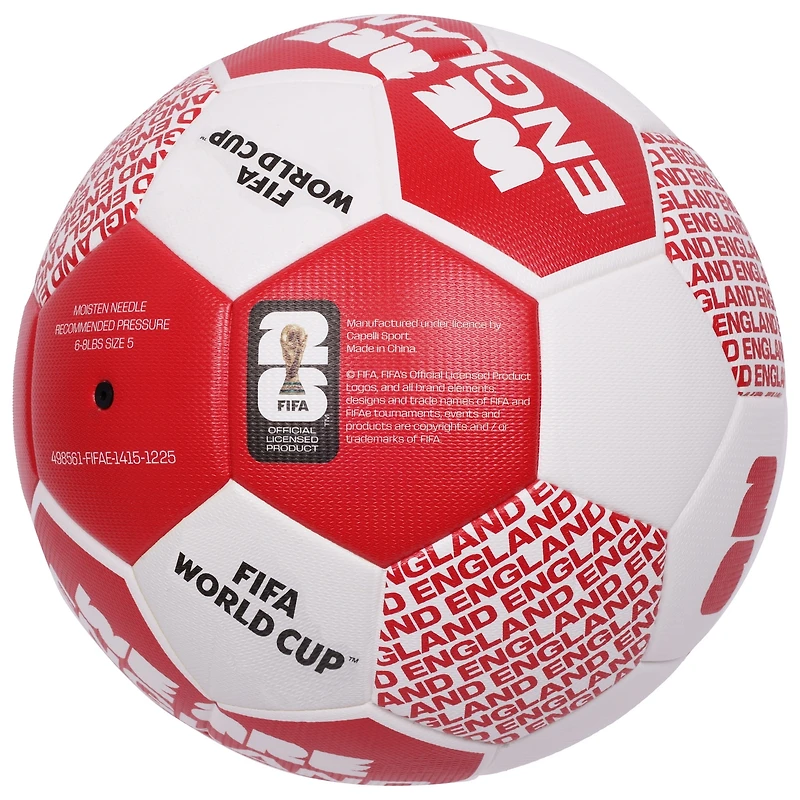 FIFA World Cup 26™ We Are England Repeat Thermobonded Soccer Ball