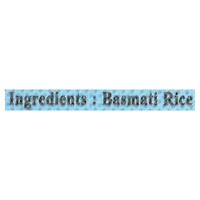 Gia indian basmati rice, 8 LB
