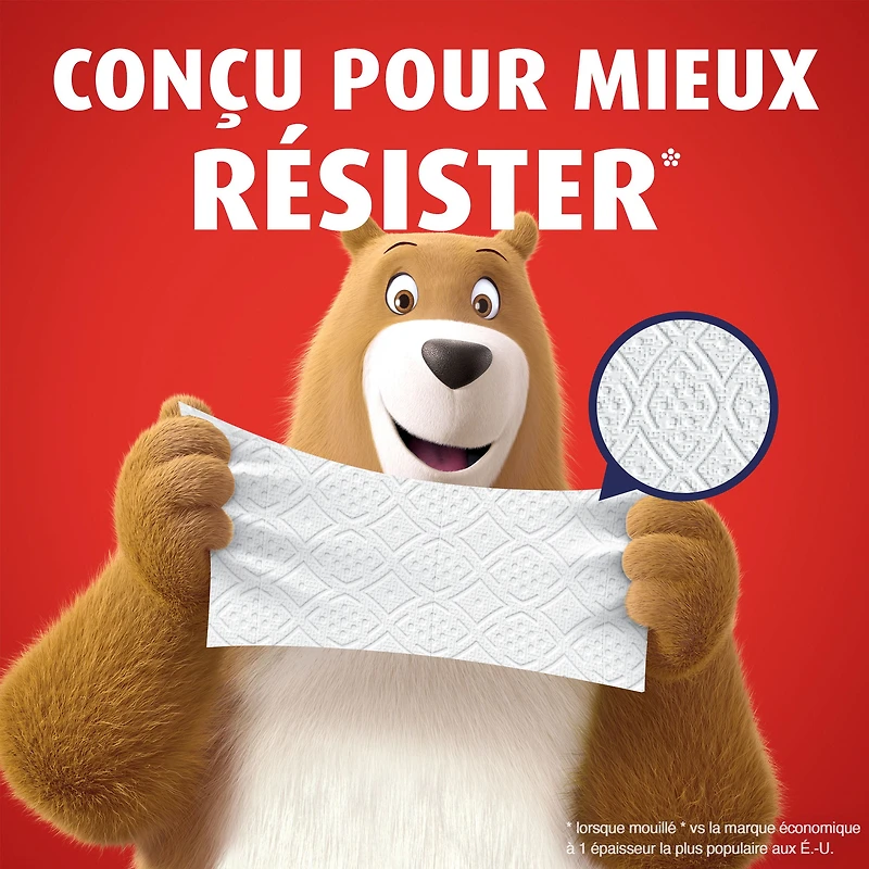 Papier hygiénique Charmin Ultra Résistant, 30 rouleaux triples = 90 rouleaux réguliers, papier hygiénique à 2 épaisseurs 30CT