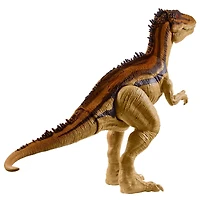 ​Jurassic World Mega Destroyers Carcharodontosaurus Dinosaur Action Figure, Toy Gift with Movable Joints, Attack and Breakout Feature