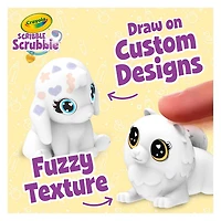 Ensemble de chambre à coucher pour bébés animaux Scribble Scrubbie de Crayola Fais la connaissance des bébés animaux
