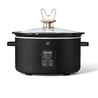 Beautiful Programmable 6-Quart Slow Cooker by Drew Barrymore, Pro 6Qt Slow Cooker