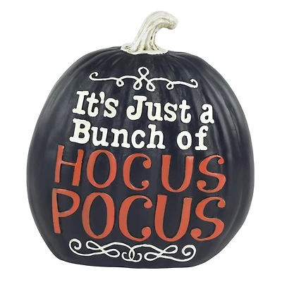 Way To Celebrate Halloween Polyresin Hocus Pocus Pumpkin Décor