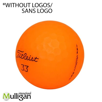 Mulligan - 48 Titleist Velocity 2020 5A Pristine Recycled Used Golf Balls, Orange