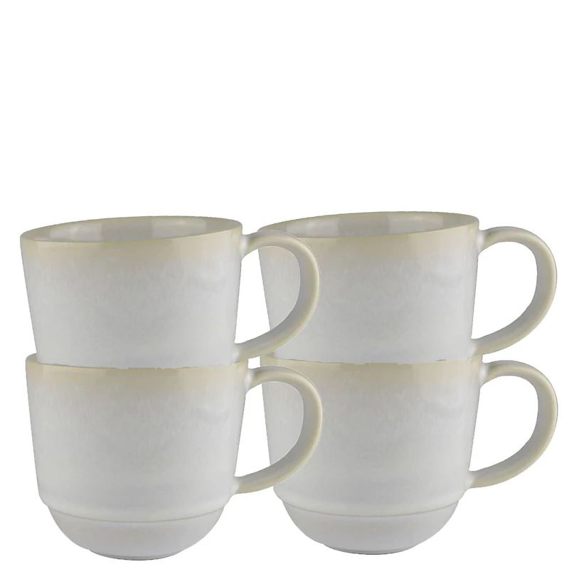 Mesa Ceramics Rondo Stoneware Mug 370ml Set of 4