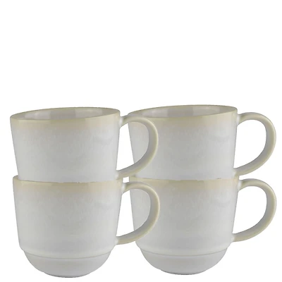 Mesa Ceramics Rondo Stoneware Mug 370ml Set of 4