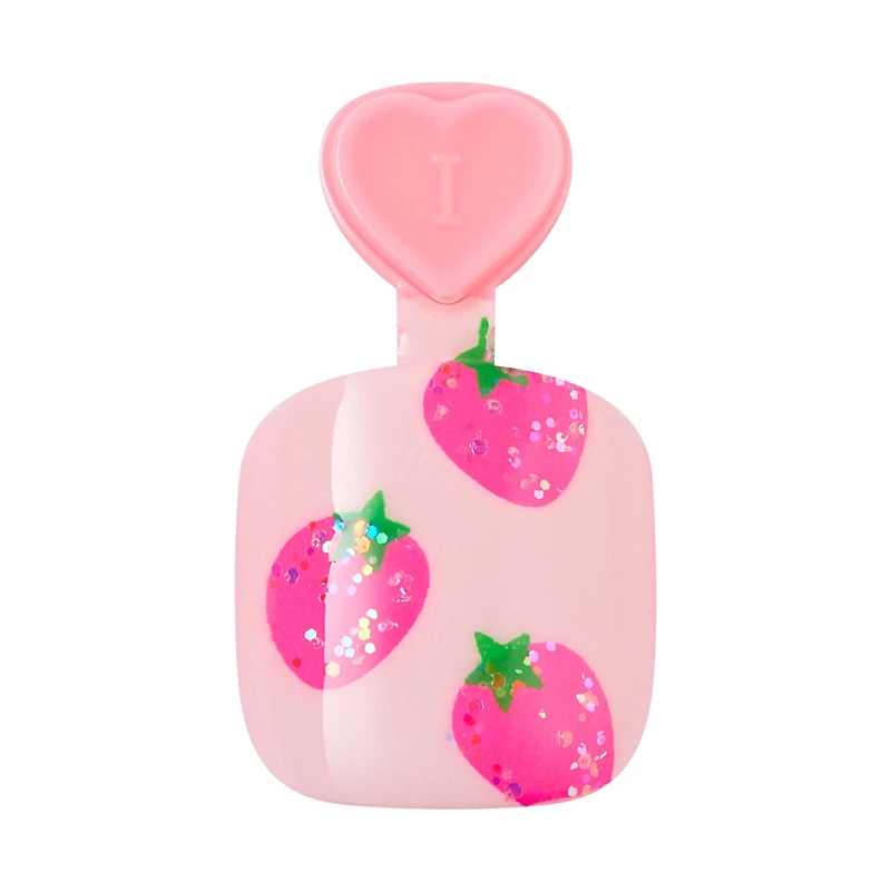 KISS imPRESS Kids - Berry Cute, Pink, Squoval, Kids Nails
