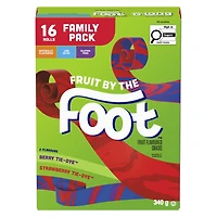 Betty Crocker™ Fruit by the Foot™ 2 Flavours  Strawberry Tie-Dye™ / Berry Tie-Dye™, 340 g