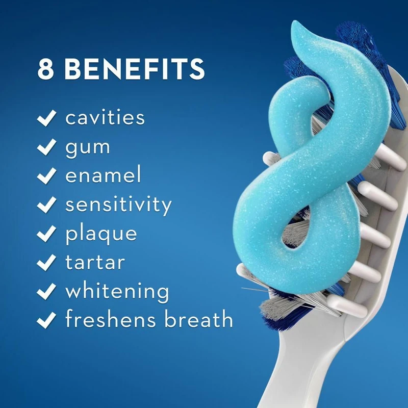 Dentifrice Crest Pro-Santé Formule douce Menthe poivrée douce 130 mL, emballage de 3