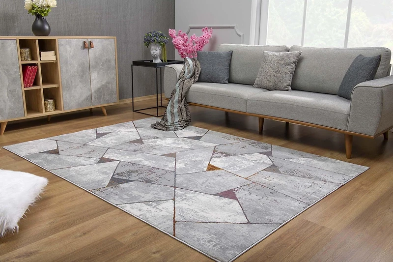 Rug Branch Sardini Collection Contemporary Geometric Area Rug