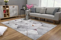 Rug Branch Sardini Collection Contemporary Geometric Area Rug