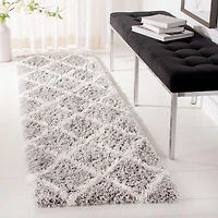 Safavieh Fontana Venice Geometric Plush Shag Area Rug