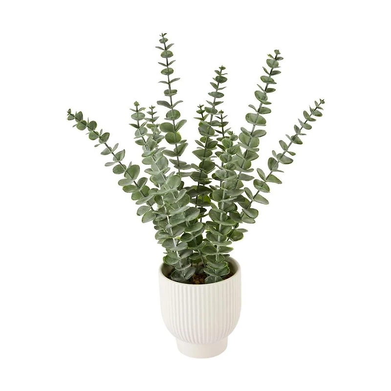 Eucalyptus artificiel en pot Anko