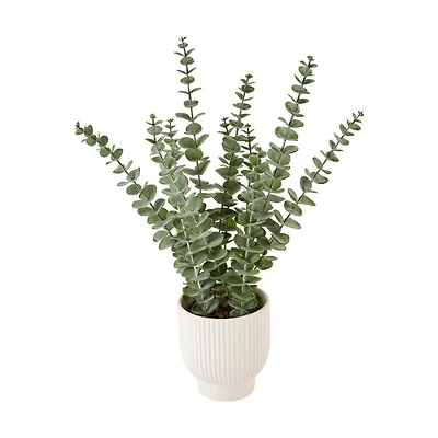 Eucalyptus artificiel en pot Anko
