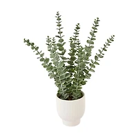 Eucalyptus artificiel en pot Anko