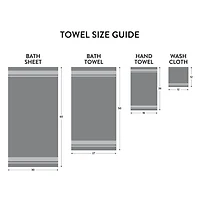 Serviette de performance Mainstays Drap de bain