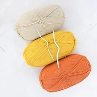 LOVE KNITTING Supports de mailles torsadées en aluminium, 2 pièces 2 pièces