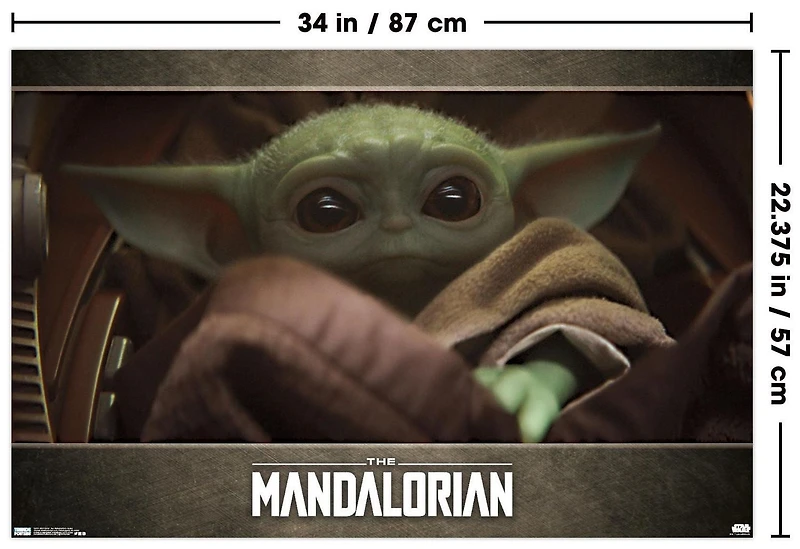Star Wars: The Mandalorian - Eyes Wall Poster, 22.375" x 34"