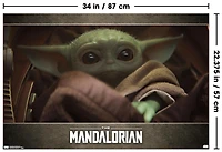Star Wars: The Mandalorian - Eyes Wall Poster, 22.375" x 34"