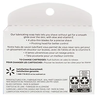 Recharges de cartouches à 4 lames Equate 3 recharges de cartouches