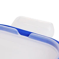 Mainstays 1050ML RECTANGLE GLASS FOOD STORAGE WITH DIVIDER, 1050ML RECT STORAGE WITH DIVIDER