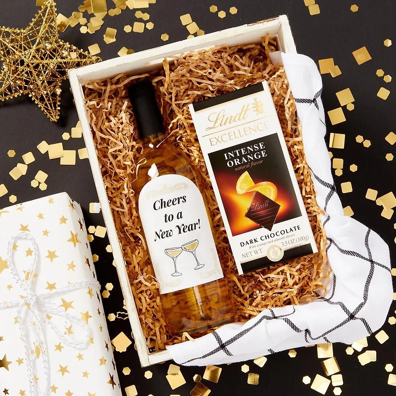 Avery White Arched Wine Bottle Labels, 4¾" x 3½",  for Laser and Inkjet Printers - 22811