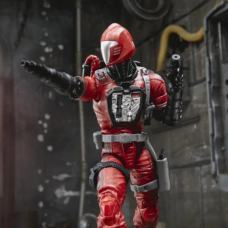 G.I. Joe Classified Series CRIMSON B.A.T. Action Figure 60 Collectible Premium Toy, Multiple Accessories 6-Inch-Scale, Custom Package Art