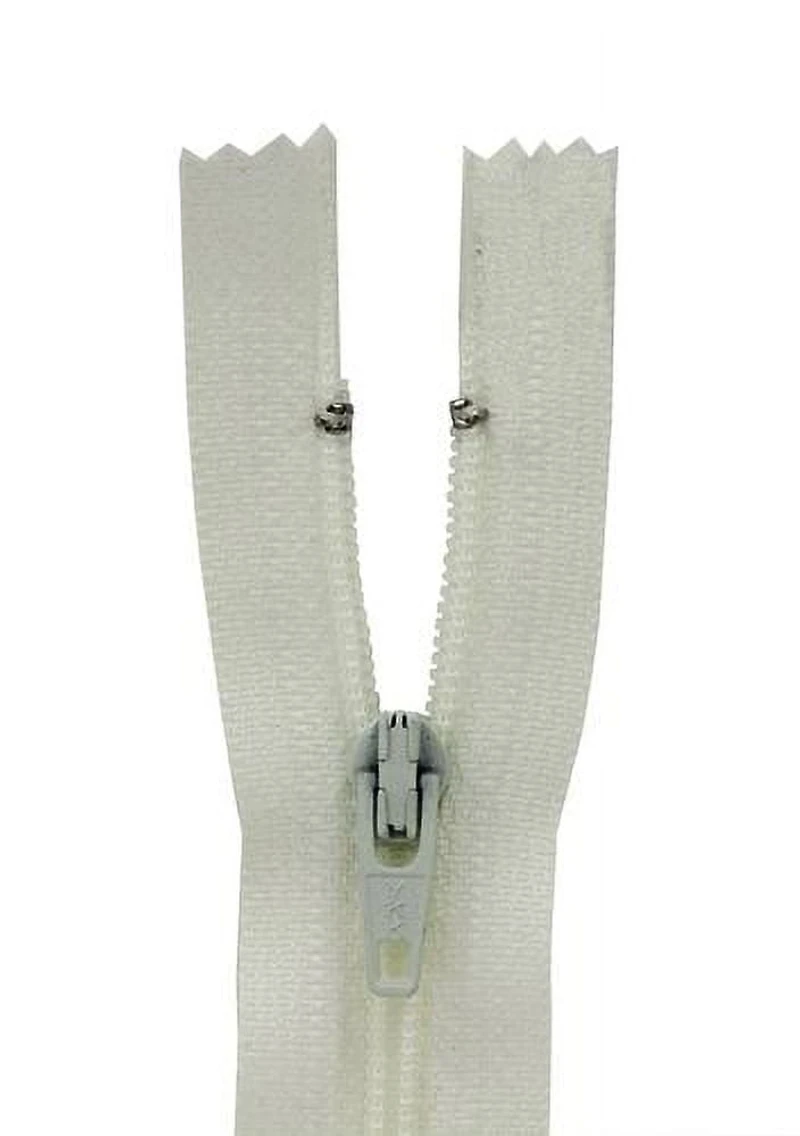 Costumakers General Purpose Closed-End Zipper 40 cm (15.75), Ivory, #2.5 Nylon Coil, 40 cm / 16"