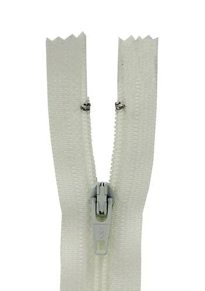 Costumakers General Purpose Closed-End Zipper 40 cm (15.75), Ivory, #2.5 Nylon Coil, 40 cm / 16"