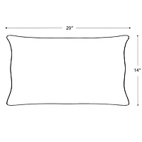 hometrends Solid Elite Decorative Lumbar Pillow, 14"x20"