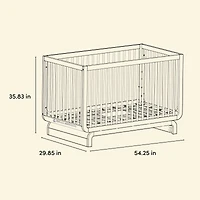Lit de Bébé 5-en-1 Santorini de Storkcraft