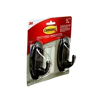 Command™ Curtain Rod Hooks, 17053ORB-2EF